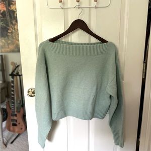 & Other Stories Women’s Soft Mint Green Sweater Size Small